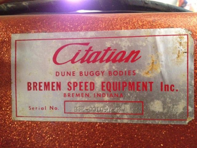 1962 Volkswagen 1962 Citation II Dune Buggy VW Manx - photo 12
