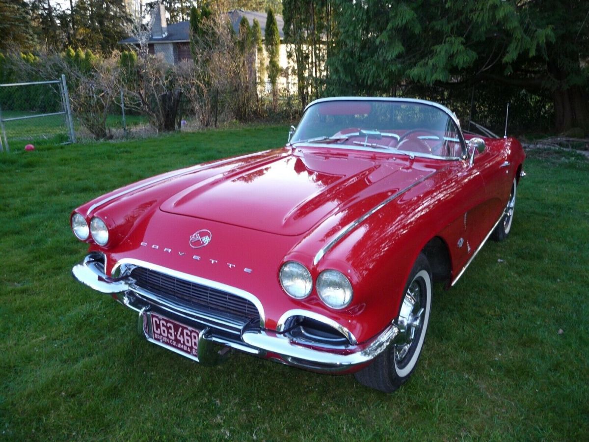 1962 Corvette 327/340 hp 4 speed numbers matching 1962 Chevrolet Corvette