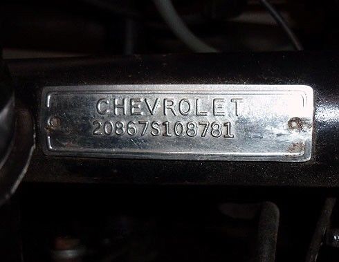 1962 Chevrolet Corvette RPO -687 Big Break Fuelie 327-360 marching numbers - photo 8
