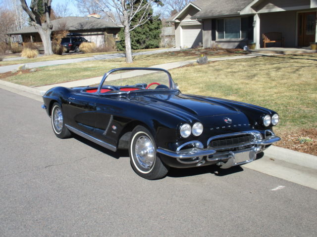 1962 Corvette rebuilt 327-360h.p. rf code 4-spd.wonderbar runs-drives great! 1962 Chevrolet Corvette