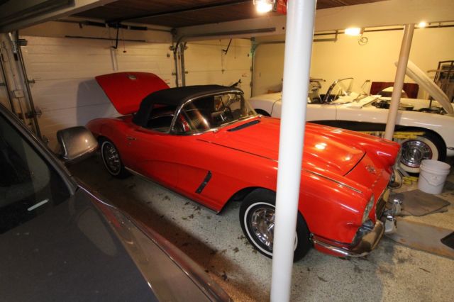 1962 Corvette #s Matching 327 340 HP 1960 1961 1962 Chevrolet Corvette #'s Matching 327 340 HP