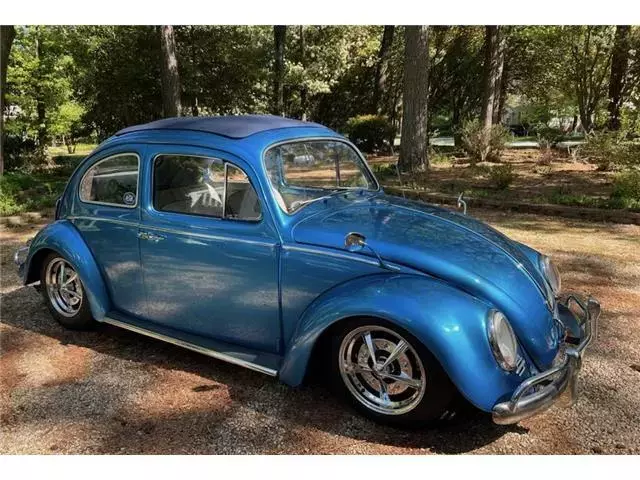 1962 Custom Vintage VW Beetle Ragtop with Great Mods - Air Ride, 1835 Engine 1962 Volkswagen Beetle - Classic
