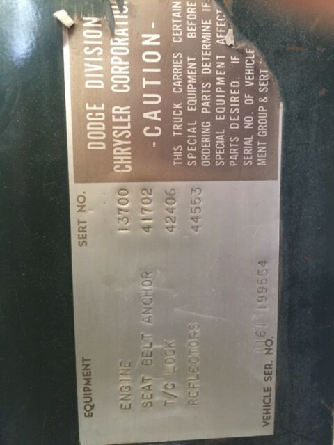 1962 Dodge Other Pickups - photo 10