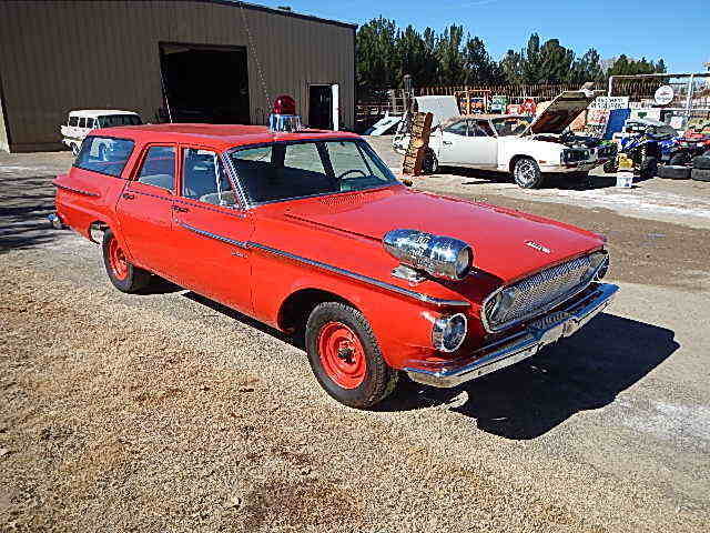 1962 DODGE DART FIRE DEPARTMENT CHIEF CAR NEW MEXICO BARN FIND NYFD MAX WEDGE 1962 Dodge Dart Station Wagon