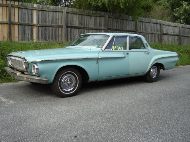 1962 DODGE DART FOR FULL PARTS CAR OR RESTORATION UNDER 100-K MILES 1962 Dodge Dart