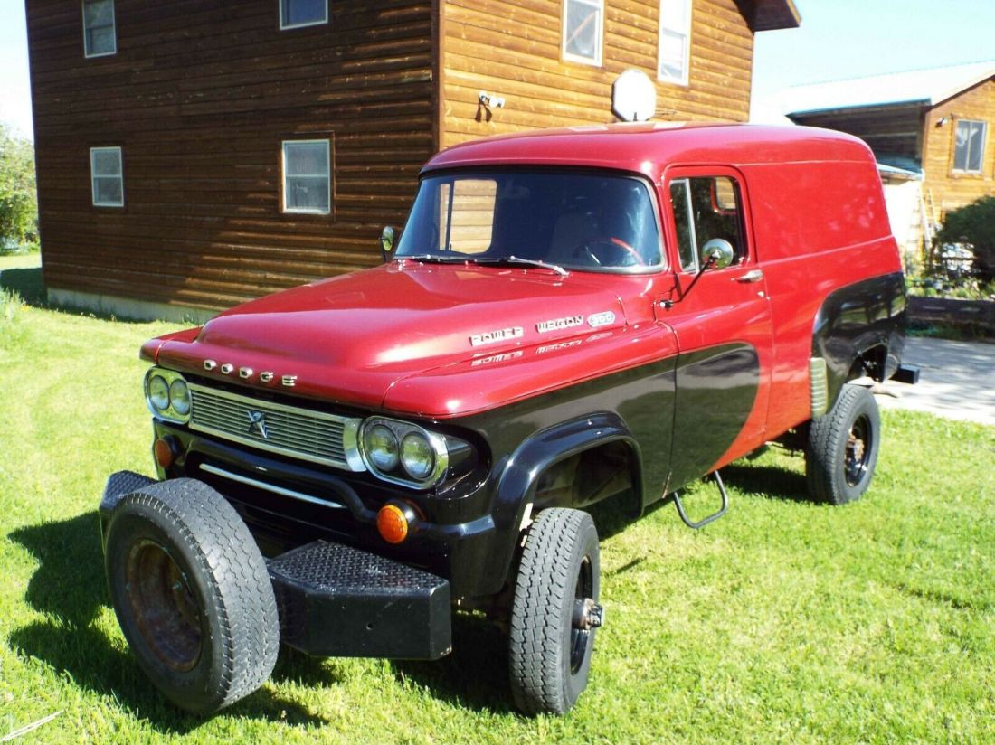 1962 Dodge Power Wagon Panel Truck 1962 Dodge Truck