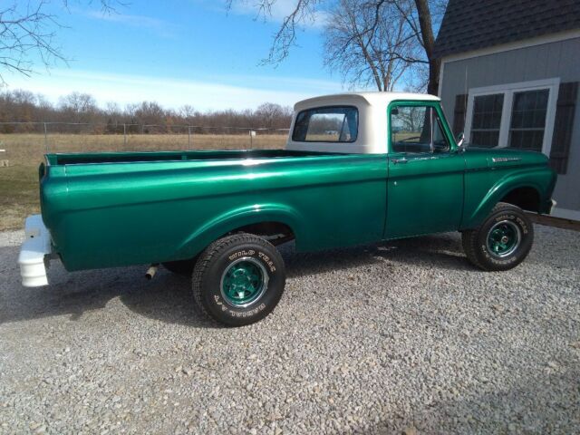 1962 F100 Unibody long bed pickup 4x4 292 Y-block 4 speed 1962 Ford F-100