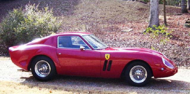 1962 Ferrari 250 GTO, Unbuilt Kit Car project 1962 Ferrari 250 GTO, replicia project
