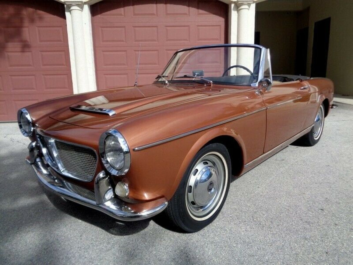 1962 Fiat 1200 Spider "Vetture Speciali" with rare Hard Top 1962 Fiat 1200
