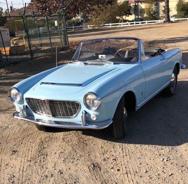 1962 Fiat Osca 1500 Pininifarina Convertible 1962 Fiat Other 1500S Pininfarina Cabriolet