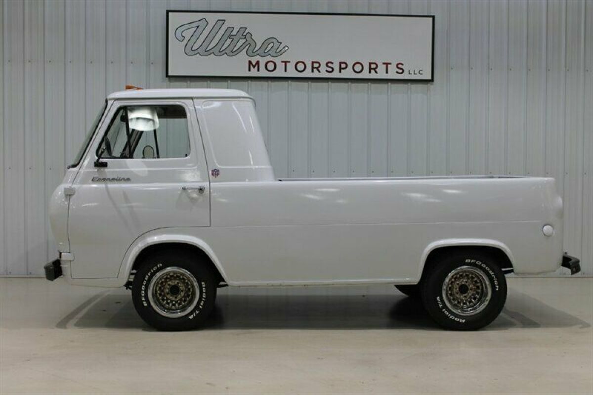 1962 Ford Econoline 60887 Miles White 6cyl 3 Speed Manual 1962 Ford E-Series Van