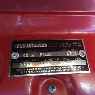 1962 Ford F-100 custom cab - photo 4
