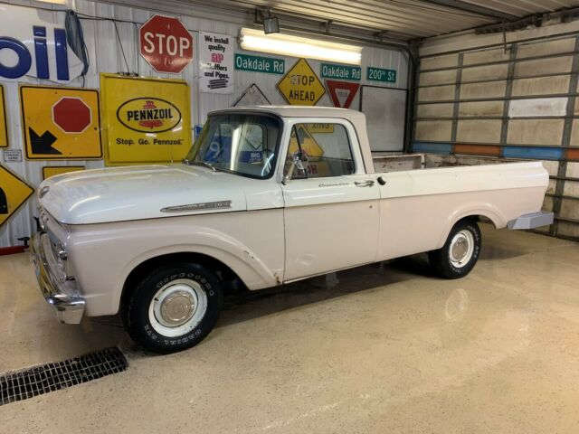 1962 FORD F 100 CUSTOM CAB BIG BACK WINDOW LOW MILES 1962 Ford F-100