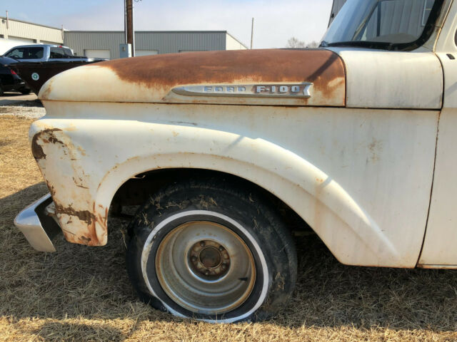 1962 Ford F-100 Uni-Body, Long Box, Calif Rust Free, Great Builder - photo 12