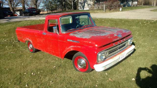 1962 Ford F-250 Base Standard Cab Pickup 2 Dr