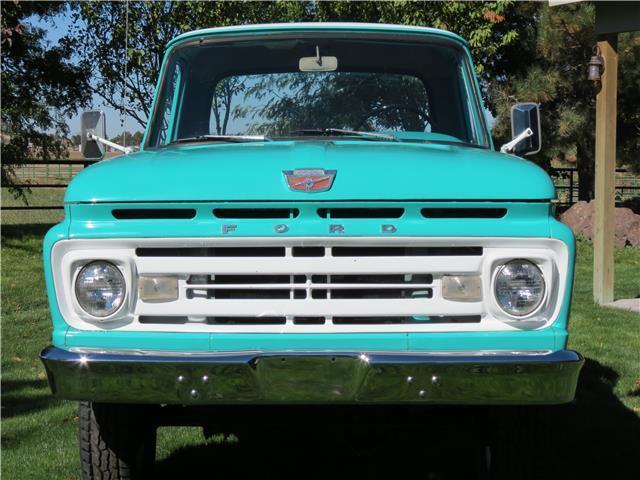 1962 Ford F100 4X4 Blue Truck 292 Manual SOLID! 1962 Ford F-100