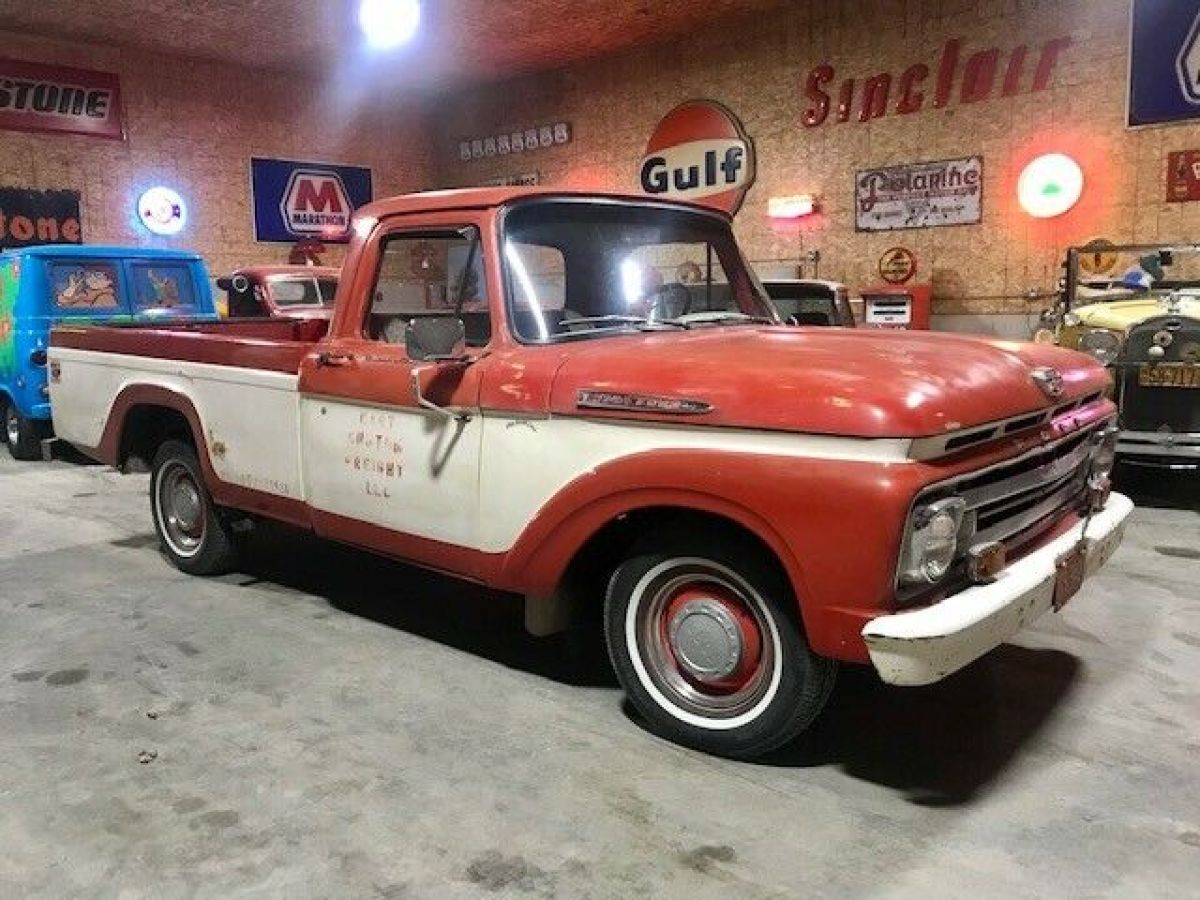 1962 Ford F100 F1 pick up truck survivor Daily Driver 1953 1957 1954 1955 VIDEO! 1962 Ford F-100 Survivor daily driver NO RESERVE! VIDEO!