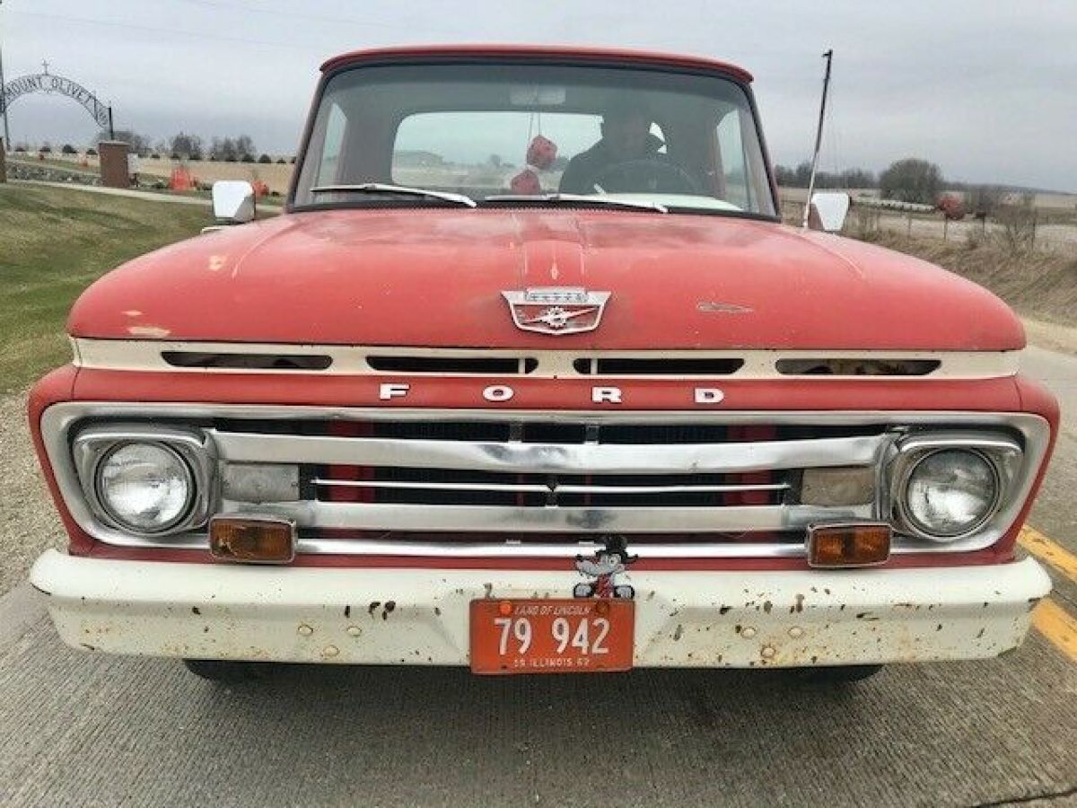 1962 Ford F-100 Survivor daily driver NO RESERVE! VIDEO! - photo 12