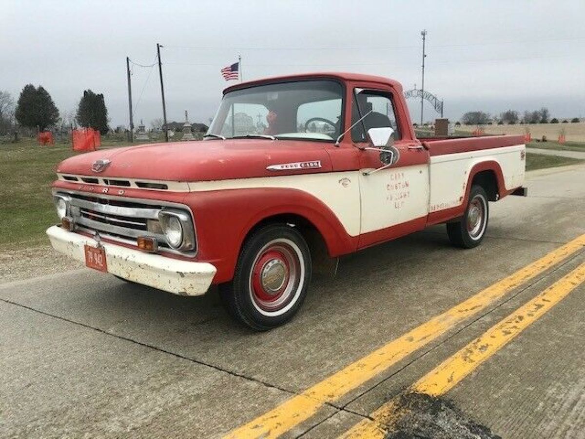 1962 Ford F-100 Survivor daily driver NO RESERVE! VIDEO! - photo 5