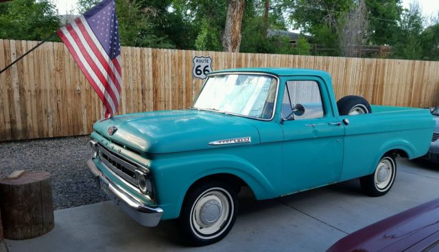 1962 Ford F100 Short Bed 1962 Ford F-100 Custom Cab