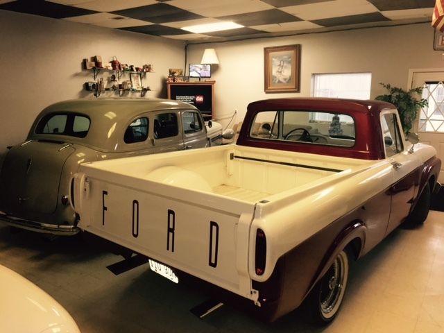 1962 Ford F100 Uni-Body Pickup Short Bed Custom Cab-Part of a Private Collection 1962 Ford F-100 F100