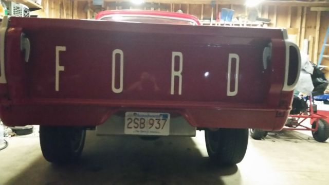 1962 Ford F-100 Custom cab - photo 10