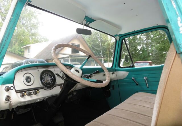 1962 Ford F-100 Unibody Truck Short Bed Custom Cab NICE! - photo 7