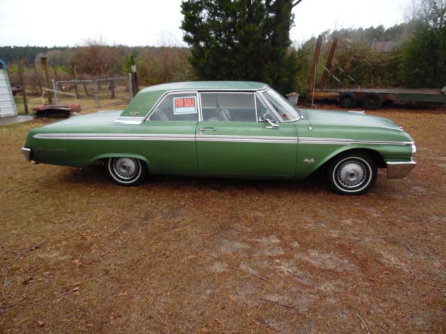 1962 Ford Galaxie 500 6.4L special 390 club victoria 2 door holley 4 barrel 1962 Ford Galaxie 2 dr club victoria