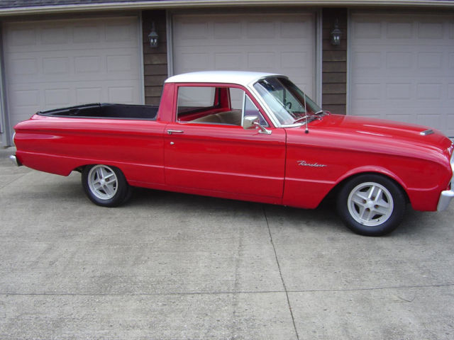 1962 FORD RANCHERO PICKUP REALLY NICE CAR ONLY 72,082 MILES REBUILT MOTOR 1962 Ford Ranchero