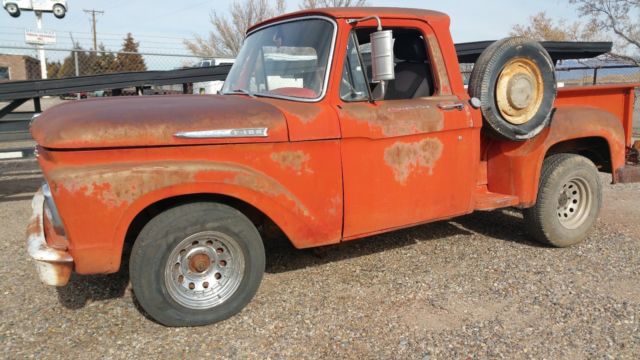 1962 Ford shortbed stepside 1962 Ford F-100