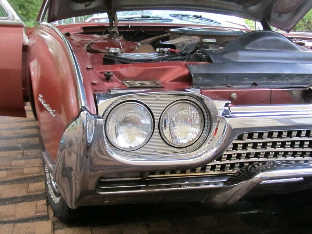 1962 Ford ThunderBird 2DR Coupe rare very rare find stored since mid 1980's 1962 Ford Thunderbird original