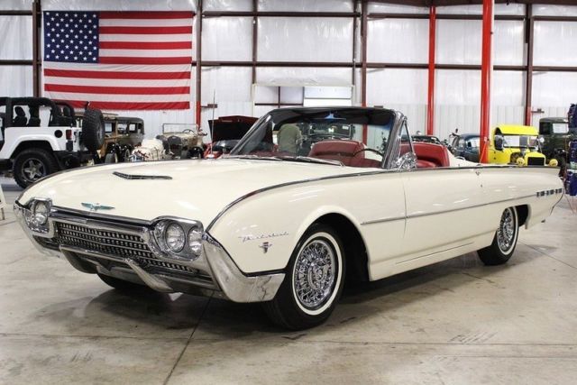 1962 Ford Thunderbird 3556 Miles Corinthian White Convertible 390 V8 Automatic 1962 Ford Thunderbird --