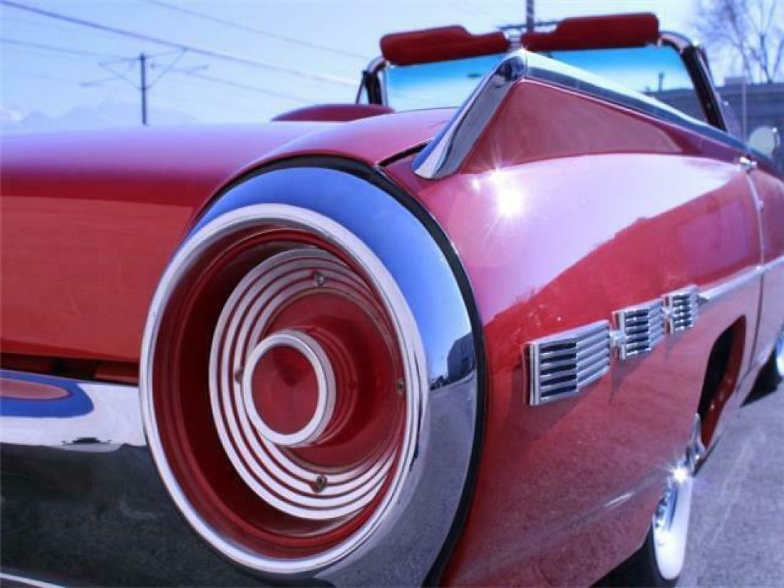 1962 Ford Thunderbird 390 V8 Automatic Convertible Red 1962 Ford Thunderbird