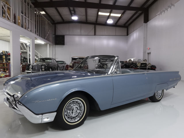 1962 Ford Thunderbird Convertible, Original Ford 390CI V8 Engine, Stunning!! 1962 Ford Thunderbird Convertible, only 30,333 miles, Highly optioned!