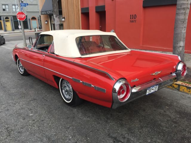 1962 Ford Thunderbird Sport Roadster Convertible NO RESERVE - photo 3
