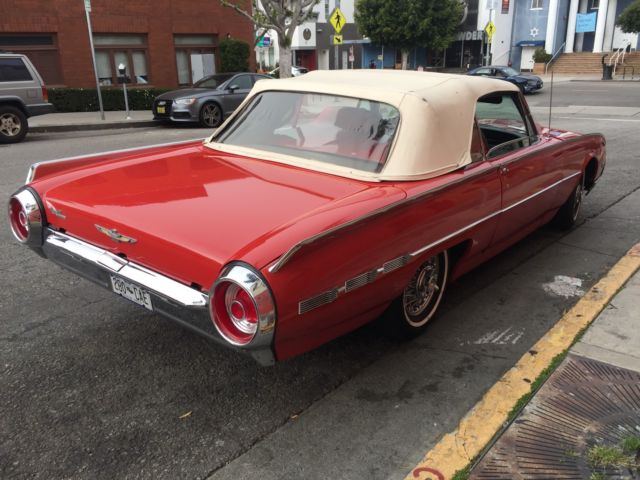 1962 Ford Thunderbird Sport Roadster Convertible NO RESERVE - photo 4