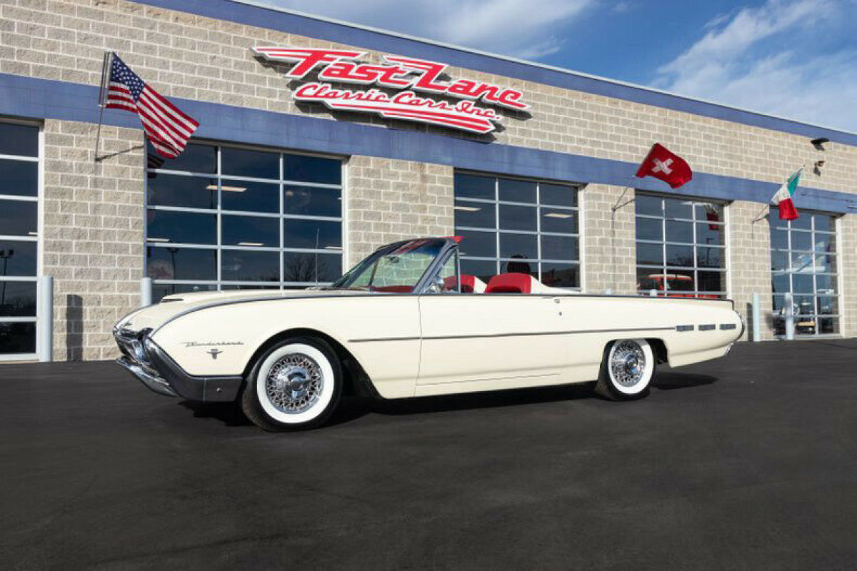 1962 Ford Thunderbird Factory Roadster Convertible Same Owner Since 2005 1962 Ford Thunderbird Factory Roadster