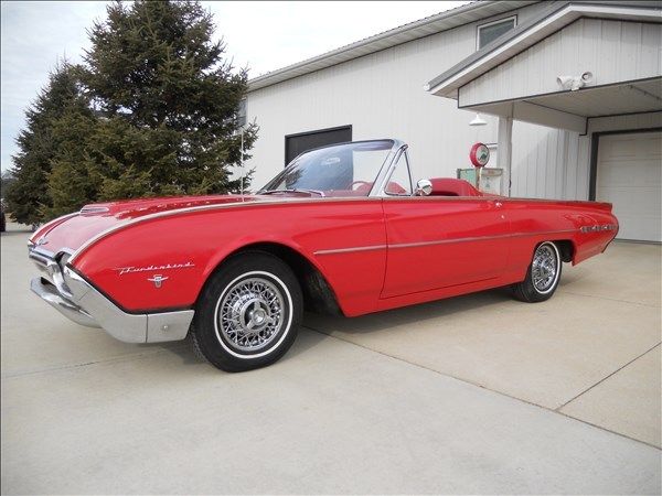 1962 Ford Thunderbird Roadster Collector Car! 1962 Ford Thunderbird