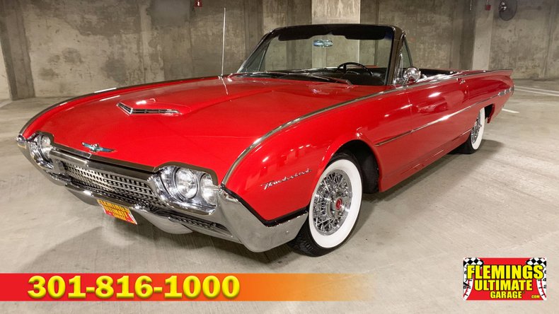 1962 Ford Thunderbird Roadster Flemings Ultimate Garage 1962 Ford Thunderbird Roadster