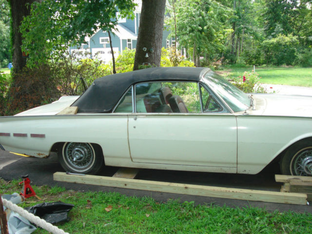 1962 Ford Thunderbird Sports Roadster Convertible 1962 Ford Thunderbird