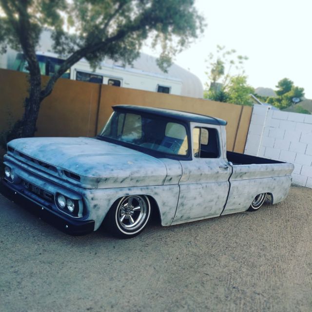 1962 gmc 1000 truck bagged chevrolet c10 ratrod airride patina 1960 1961 1963 1962 GMC 1000