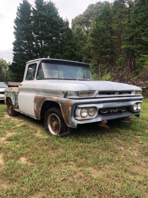 1962 gmc c10 1000 series short bed stepside Big Block Patina 1962 GMC 1000 Series