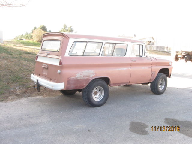 1962 GMC Suburban NAPCO FOUR WHEEL DRIVE - photo 4