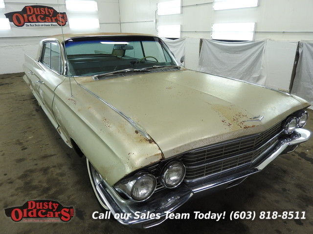 1962 Gold Runs Yard Drives Needs Brake work TLC 390V8 3spd! 1962 Cadillac DeVille Runs Yard Drives Needs Brake work TLC 390V8 3spd