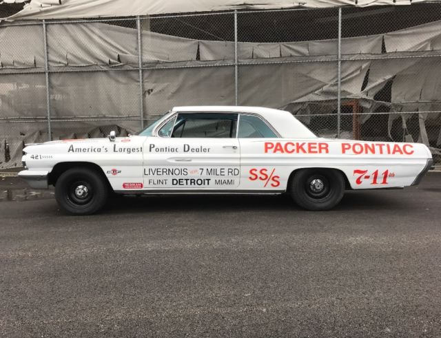 1962 Grand Prix Nostalgia Packer Pontiac Drag Race Car 389 ci 4 Speed 1962 Pontiac Grand Prix