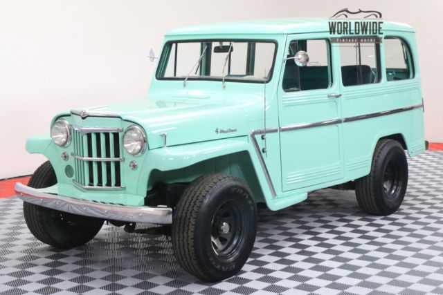 1962 Green TORNADO 6 MOTOR RESTORED TO ORIGINAL SPECS! 1962 Jeep WILLYS TORNADO 6 MOTOR RESTORED TO ORIGINAL SPECS