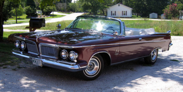 1962 Imperial Crown Convertible 1962 Chrysler Imperial