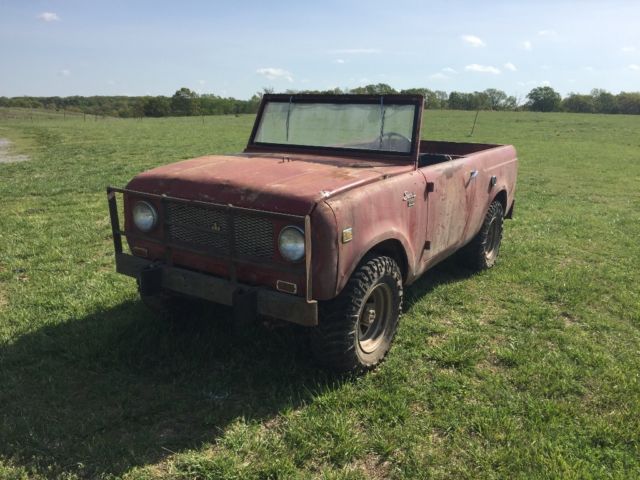 1962 International Scout 4x4 1962 International Harvester Scout 0