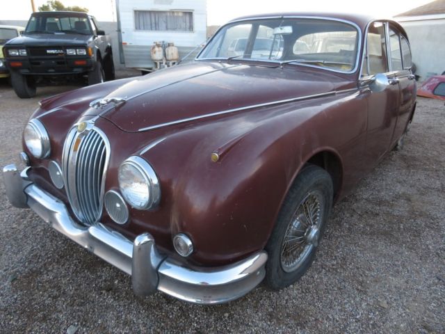 1962 Jaguar Mark II 2 Az barn find AZ/CA 3.8 Wood & wire wheels E Type xke 0 rot 1962 Jaguar Mark 2 wood