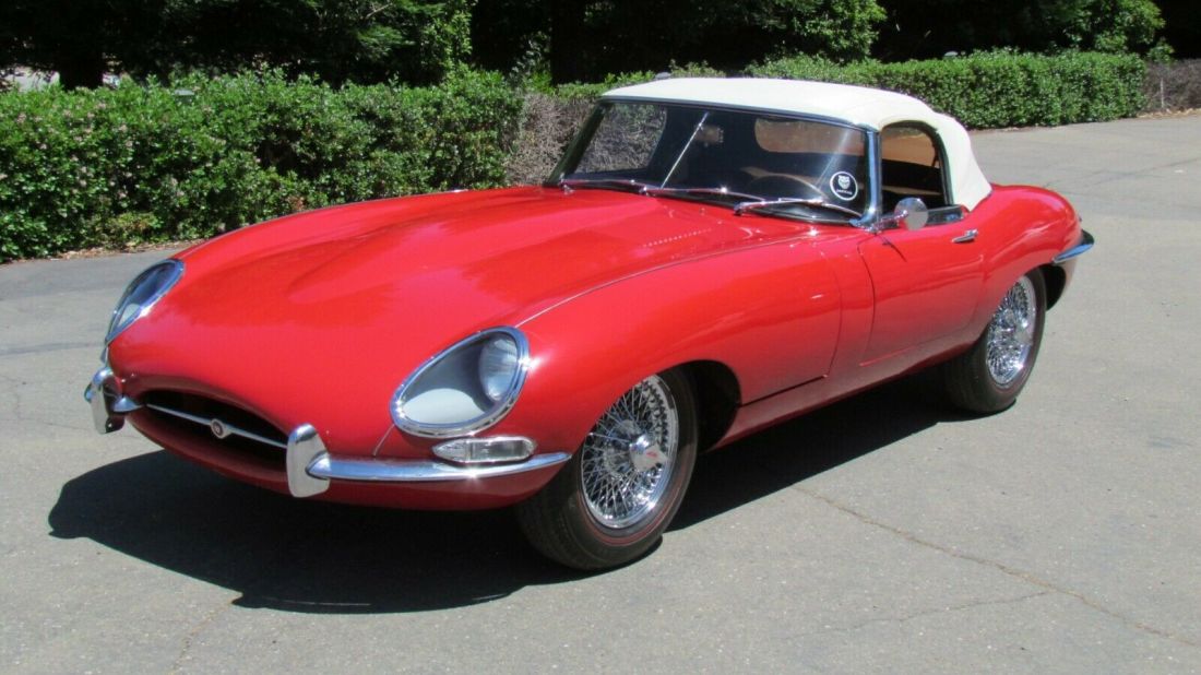 1962 Jaguar XKE Flat Floor floor Series 1 Roadster Rust Free 1 owner since 1970 1962 Jaguar E-Type convertible